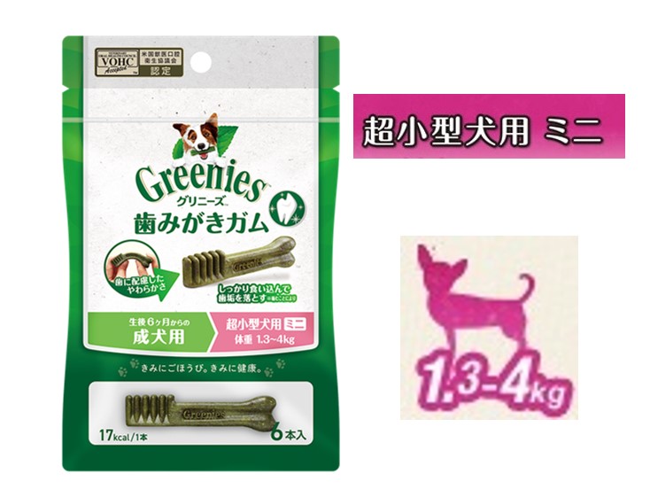 グリニーズ超小型犬用ミニ